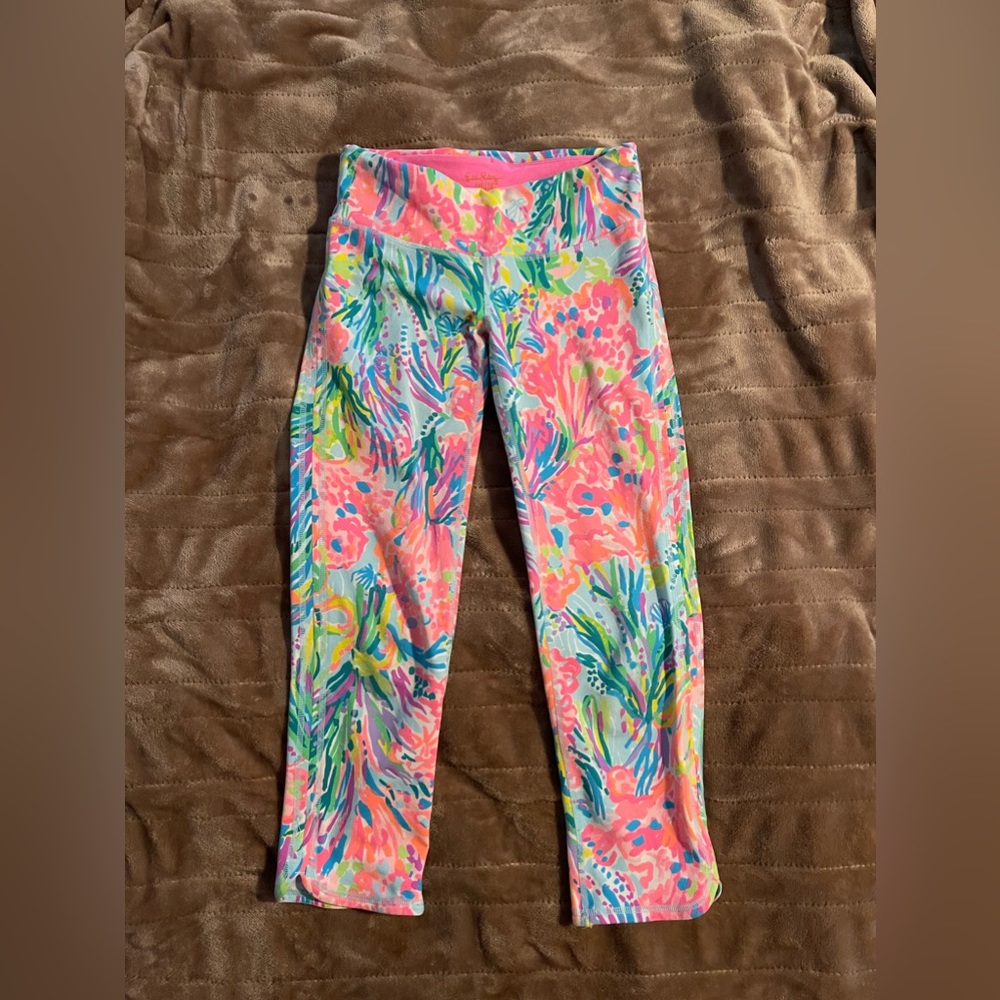 Lilly Pulitzer crop leggings